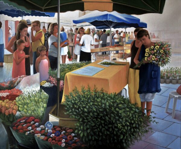 La fleuriste, Charles Unger